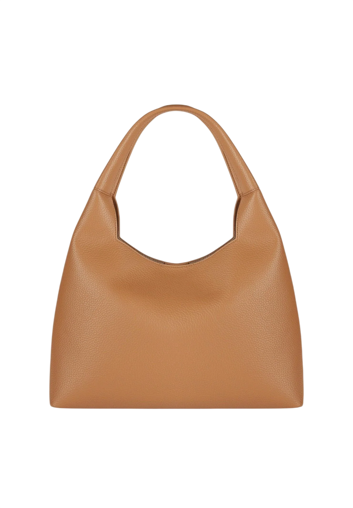 Elisabetta Franchi borsa hobo in ecopelle martellata con charms cuoio BS23A66 AI6 ELISABETTA FRANCHI