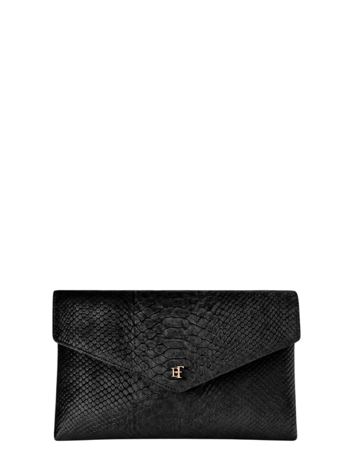 Elisabetta Franchi borsa a tracolla in velluto stampa cocco nero BS27A67E2 110 ELISABETTA FRANCHI