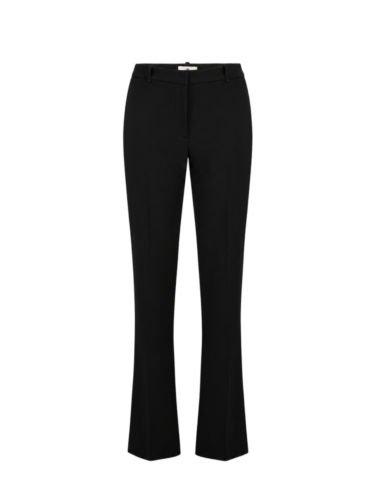 Elisabetta Franchi pantaloni a zampa donna nero PA21067 110 ELISABETTA FRANCHI