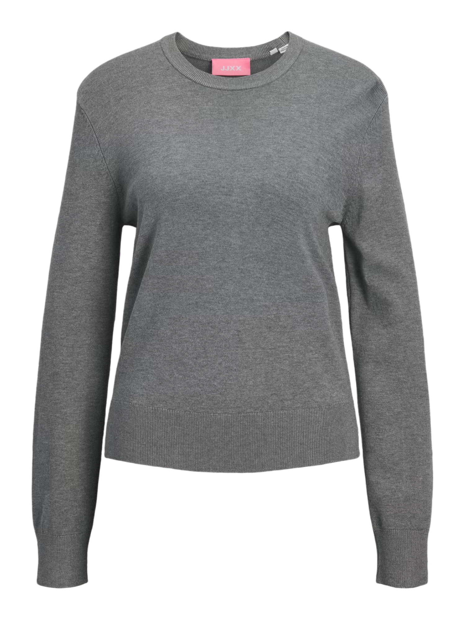 Jjxx maglia girocollo donna misto viscosa grigio 12271466 MEDIUM GREY MELANGE JJXX