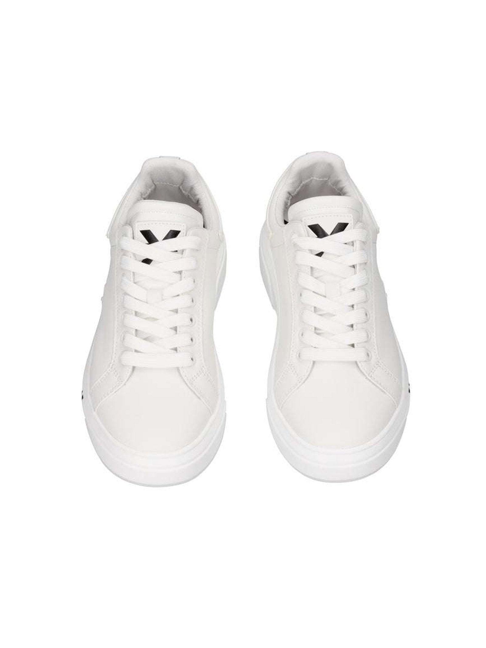 John Richmond sneakers uomo in pelle stampa logo bianco 31016 A John RICHMOND