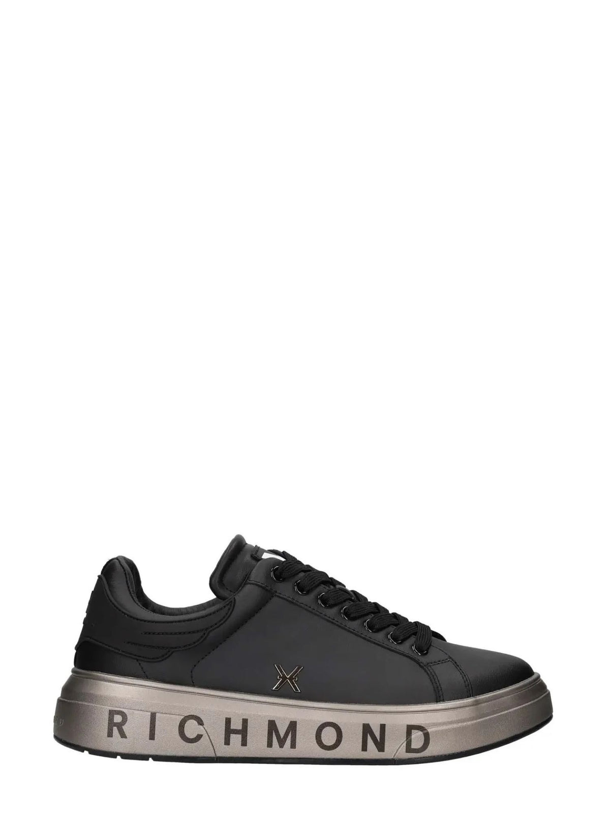 John Richmond sneakers uomo Action Leather in pelle nero 32403 F John RICHMOND