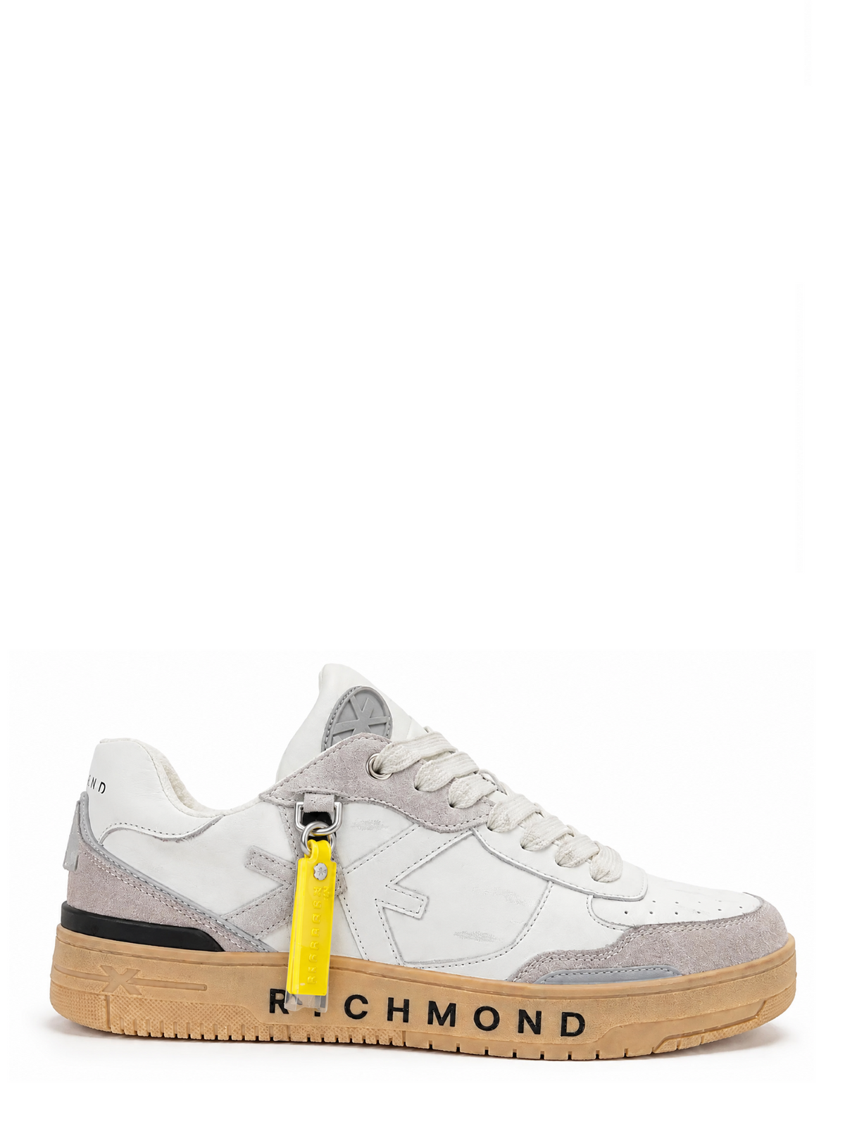 John Richmond sneakers uomo Suede in pelle panna tortora 32414 A John RICHMOND