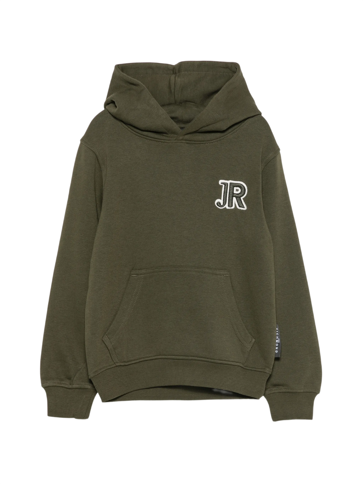 John Richmond felpa con cappuccio bambino Edkil verde RBA26005FE OLIVE John RICHMOND