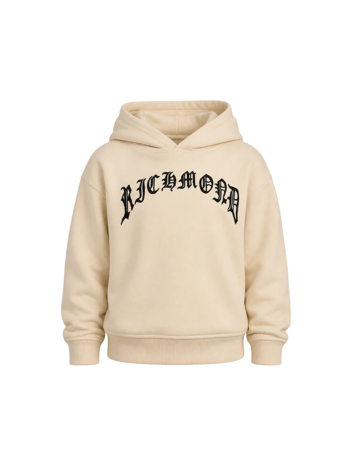 John Richmond felpa bambino con cappuccio Kutry beige chiaro RBA26041FE CREAM John RICHMOND