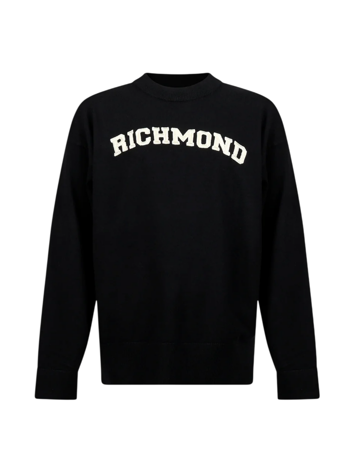 John Richmond maglia bambino Sindi con logo nero RBA26074MA BLACK John RICHMOND