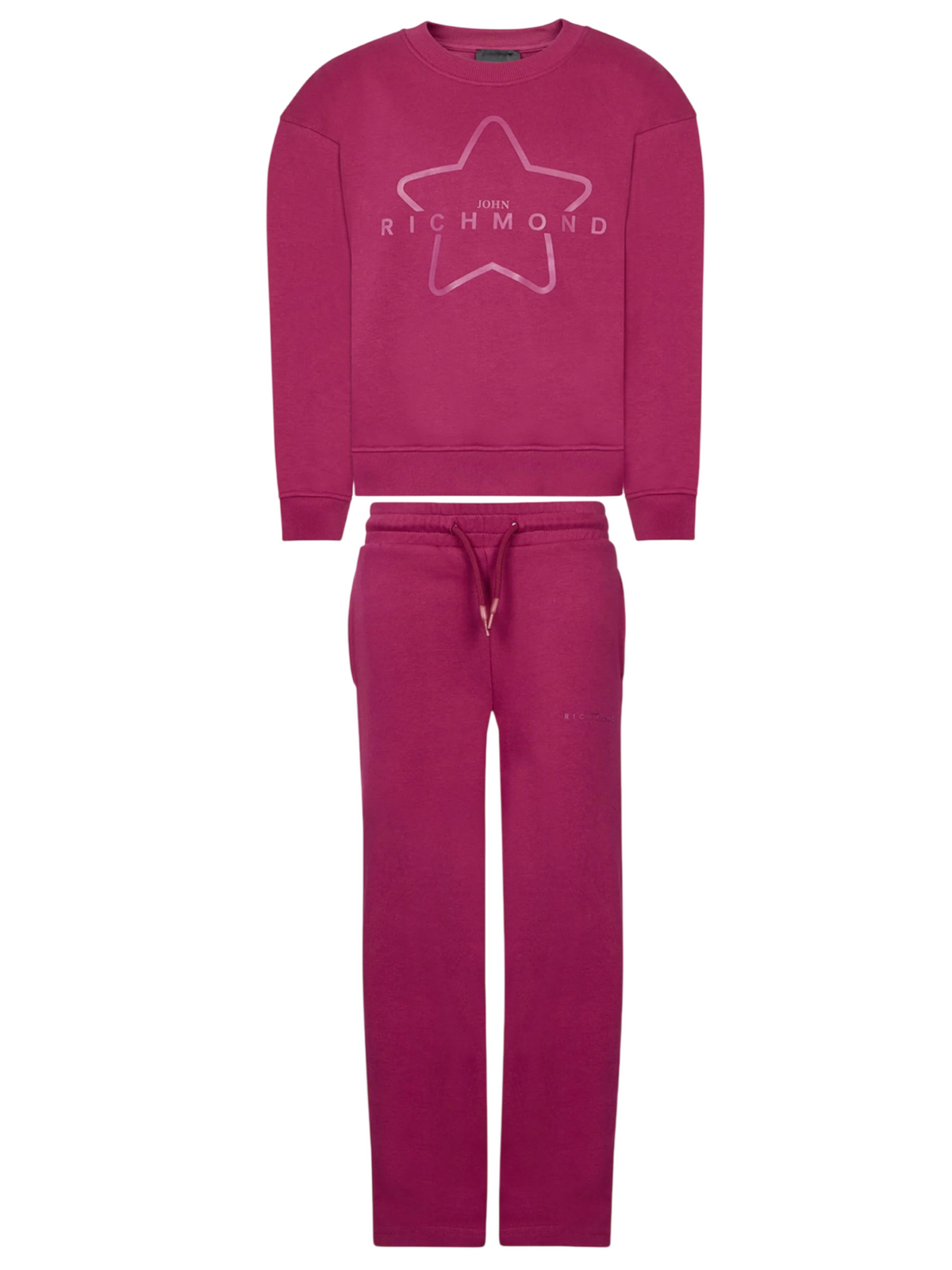 John Richmond completo sportivo bambina Tehabi fucsia RGA26028CF RED PLUM John RICHMOND
