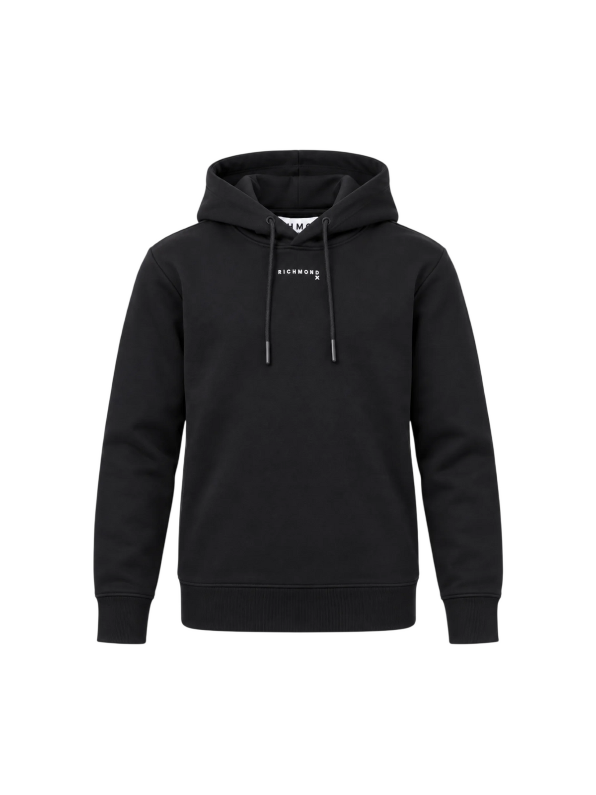 John Richmond felpa con cappuccio uomo Kadam nero UMA26029FE BLACK John RICHMOND