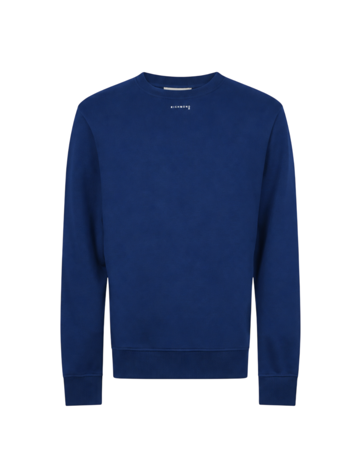 John Richmond felpa uomo Josa con ricamo logo blu UMA26030FE BLUE PAGEANT John RICHMOND