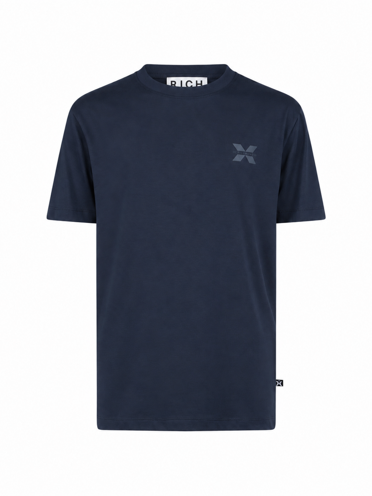 John Richmond T-shirt uomo manica corta Thimpor blu UMA26172TS BLUE PAGEANT John RICHMOND