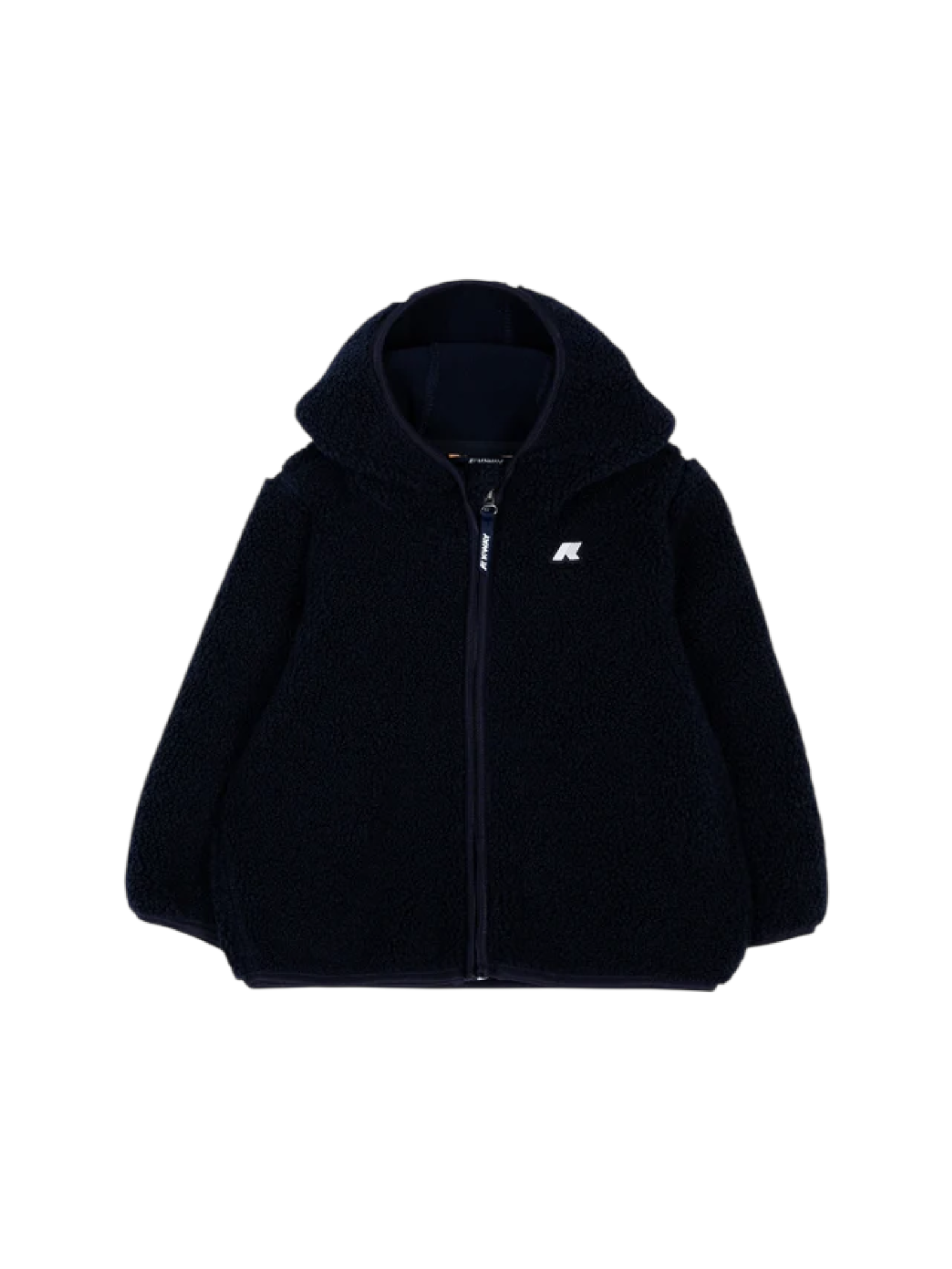 K-way giubbino unisex neonato Janne Polar con cappuccio blu K41478W K89 K-WAY