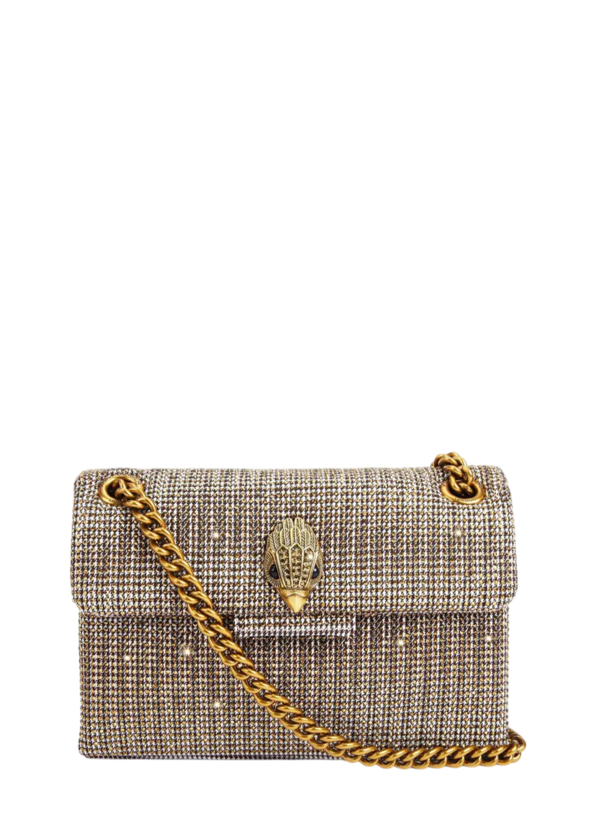 Kurt Geiger borsa Kensington donna con strass beige 3036240609 BEIGE KURT GEIGER
