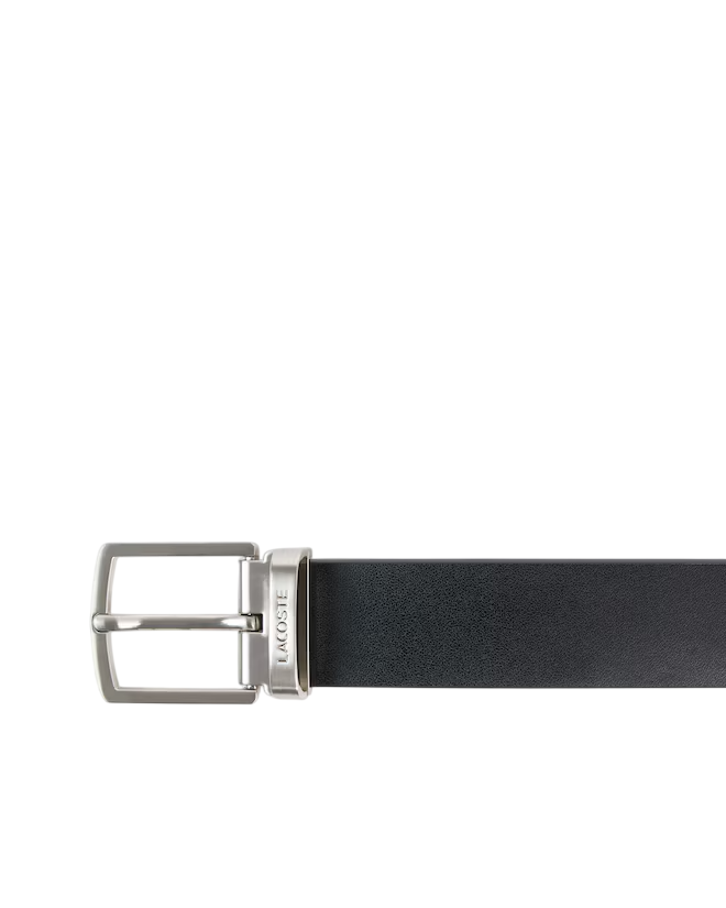 Lacoste cintura in pelle reversibile uomo nero marrone RC4060 371 LACOSTE