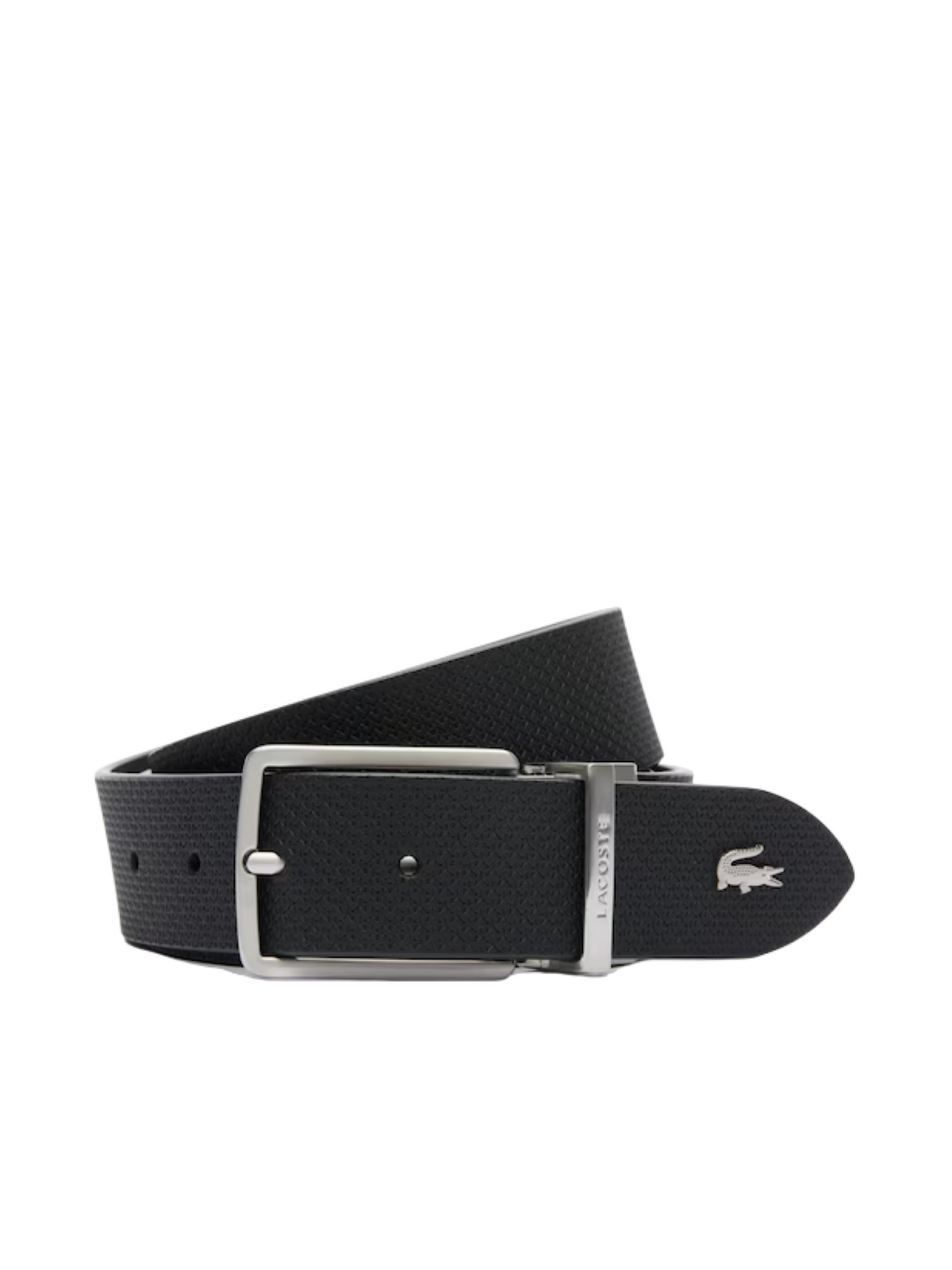 Lacoste cintura reversibile uomo in pelle Chantaco nero RC4085 000 LACOSTE
