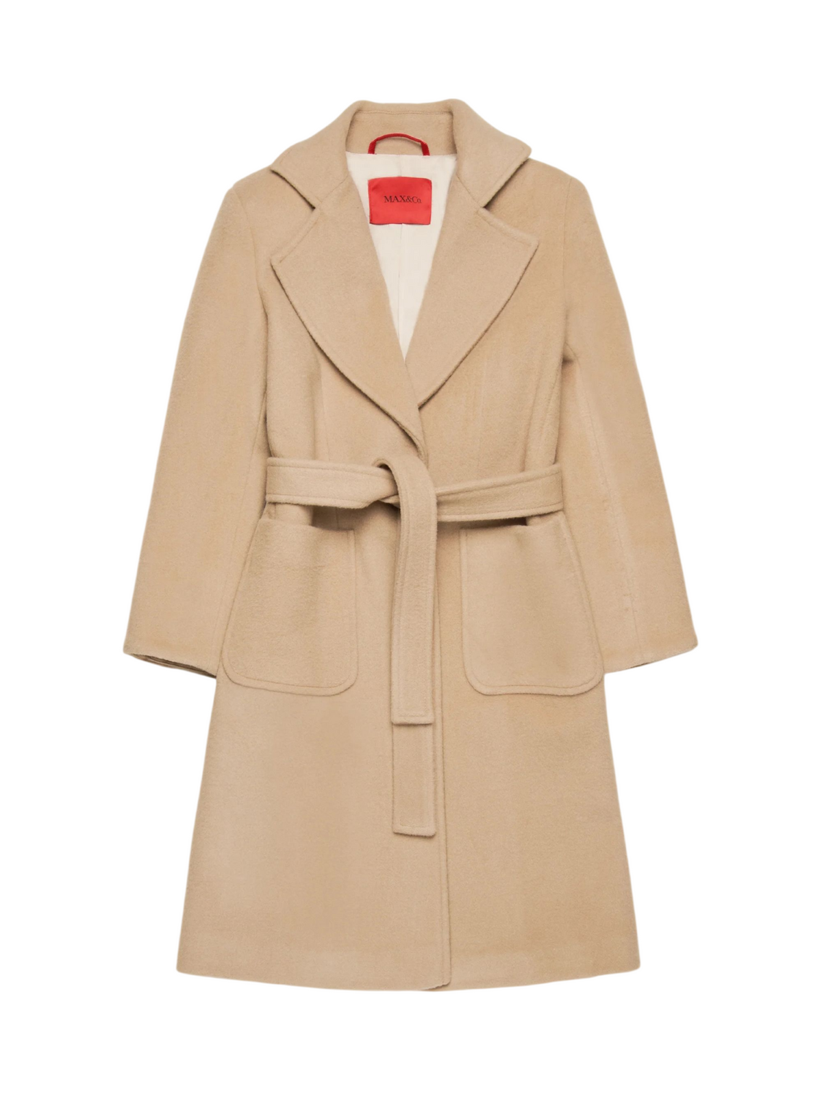 Max&Co cappotto a vestaglia in lana bambina Runaway cammello MX0001-MX052 MX702 MAX&CO