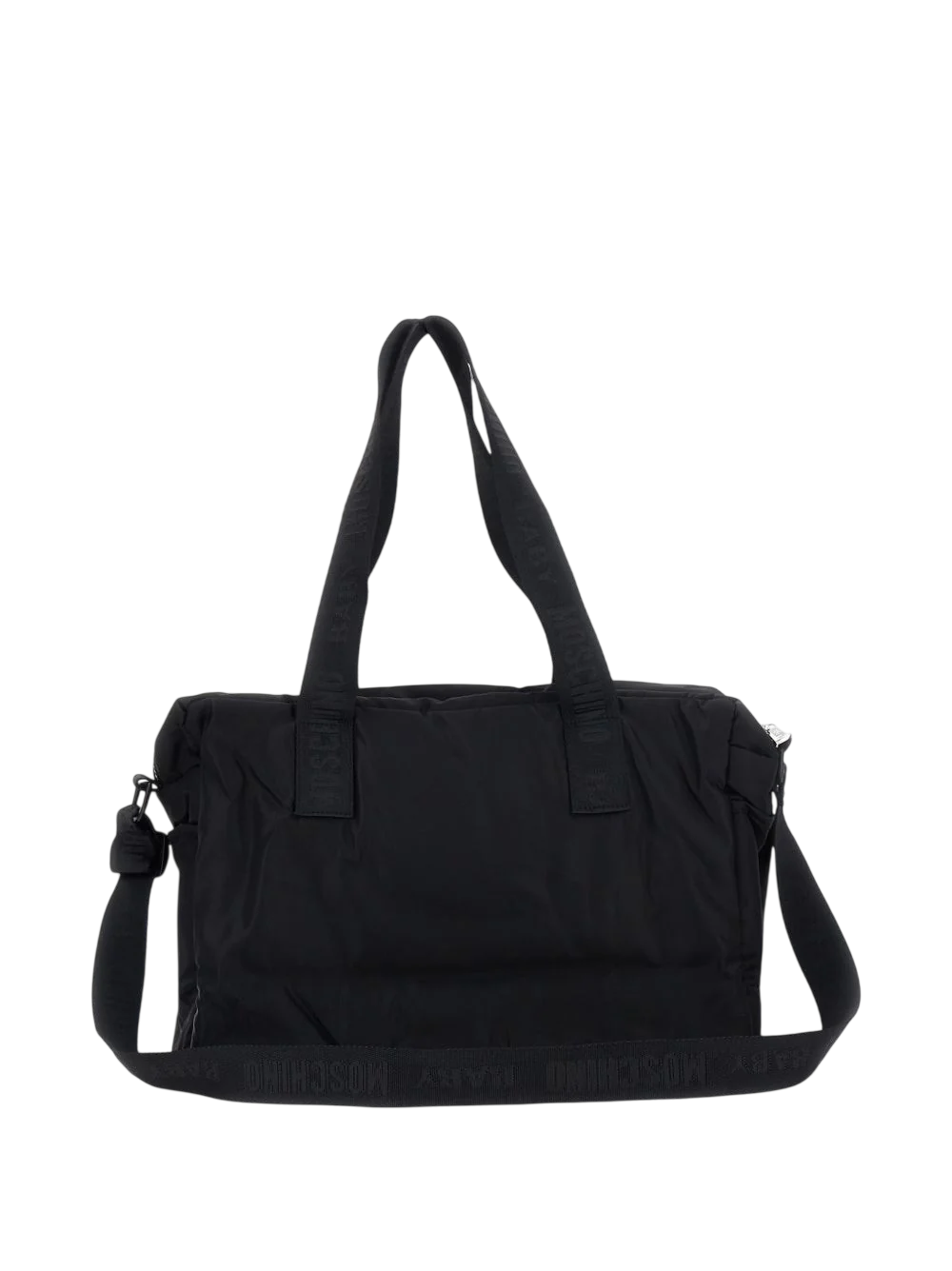 Moschino borsa unisex neonato con fasciatoio stampa orsetto nero MUX068L3A89 60100 MOSCHINO
