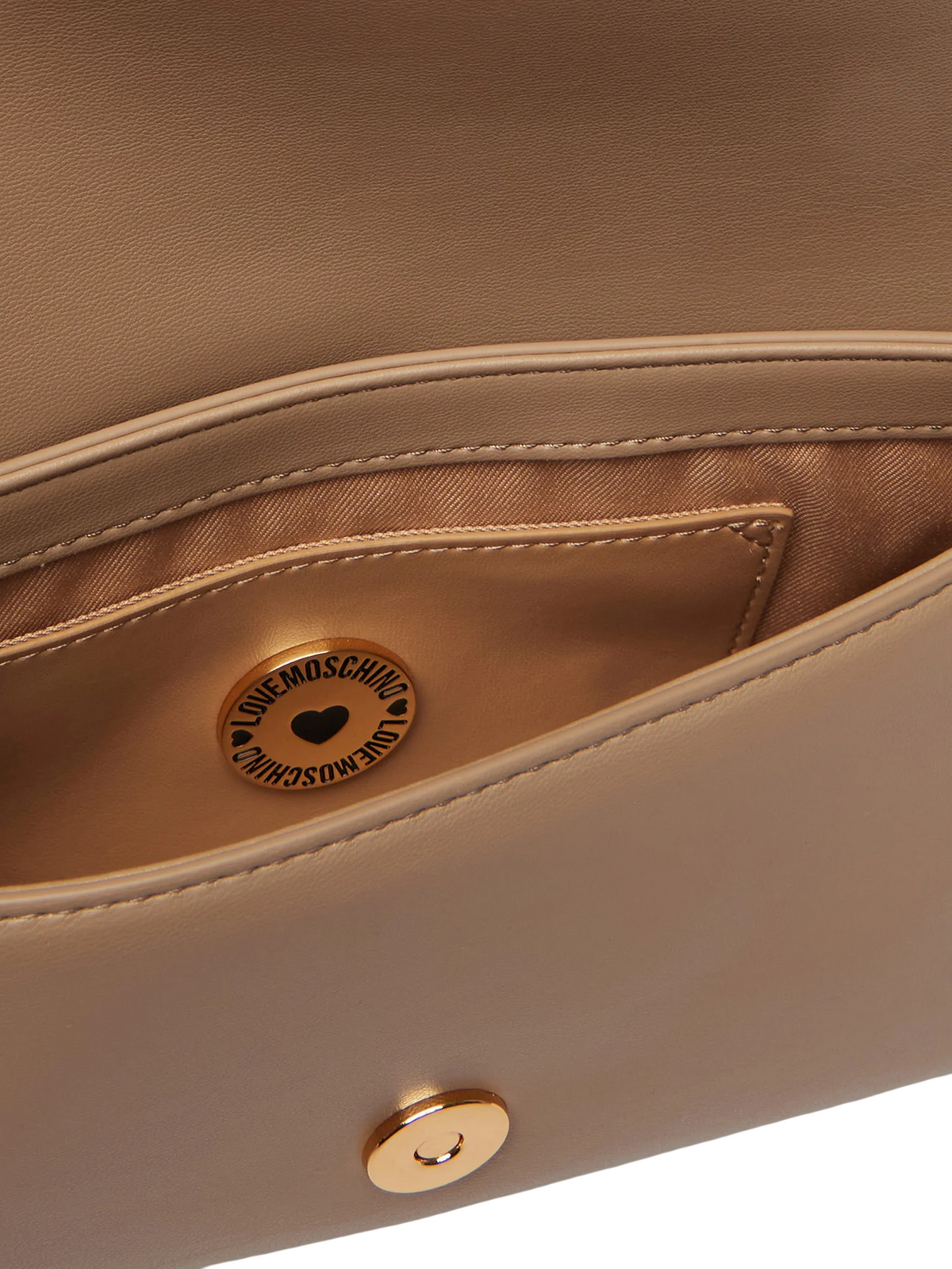 Love Moschino borsa a spalla donna in ecopelle tortora JC4058PP1P-LO0 105 MOSCHINO LOVE