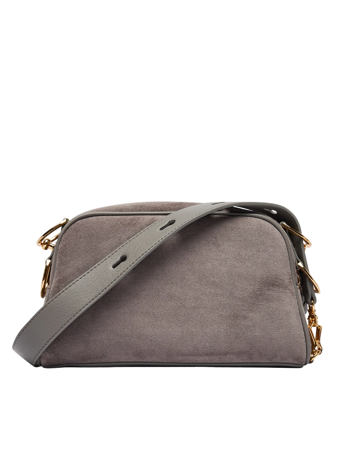 Love Moschino borsa a tracolla donna in velour grigio oro JC4094PP1P-LD1 01A MOSCHINO LOVE