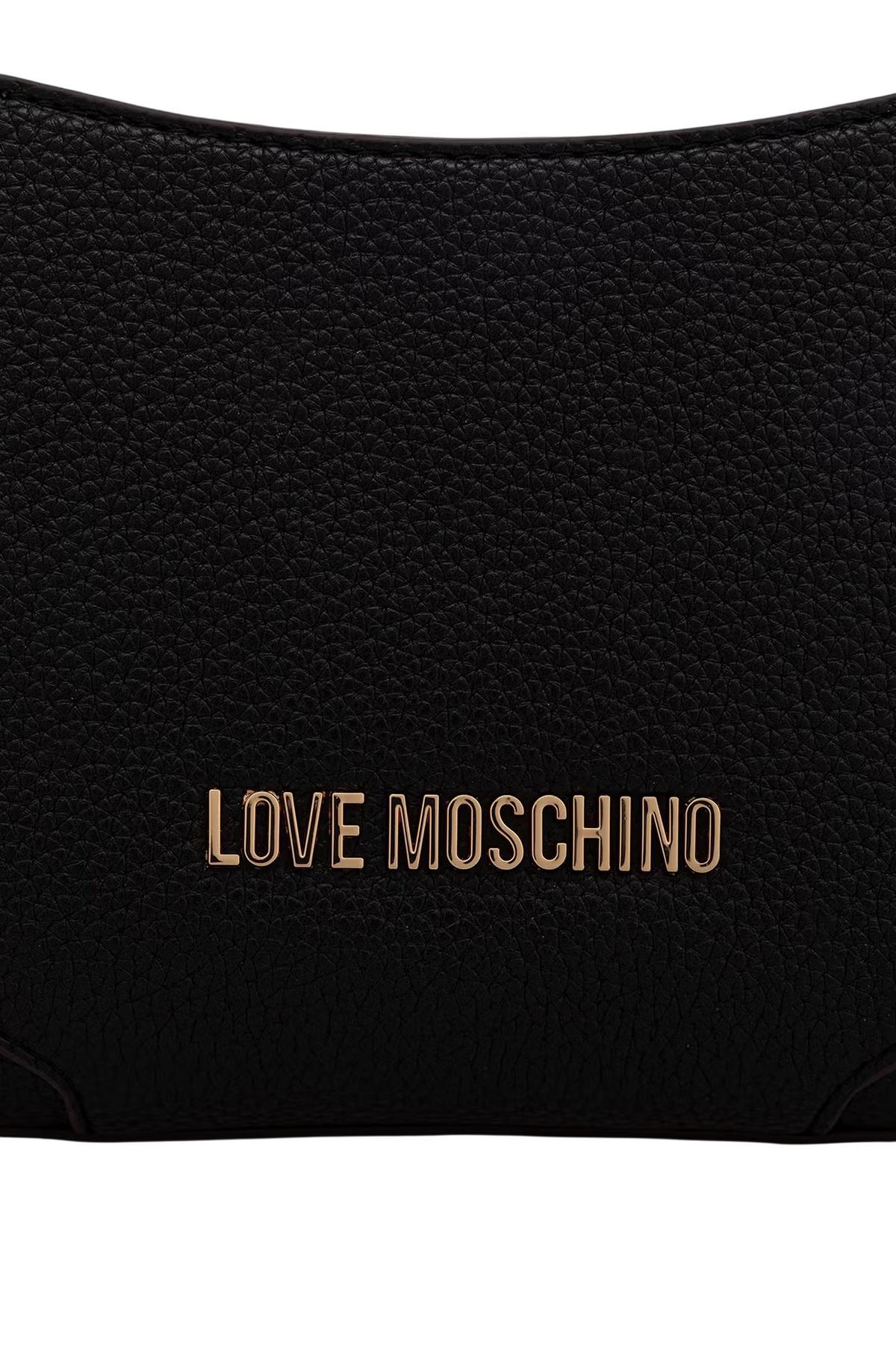 Love Moschino borsa a spalla in ecopelle martellata nero JC4098PP1P-LT1 000 MOSCHINO LOVE