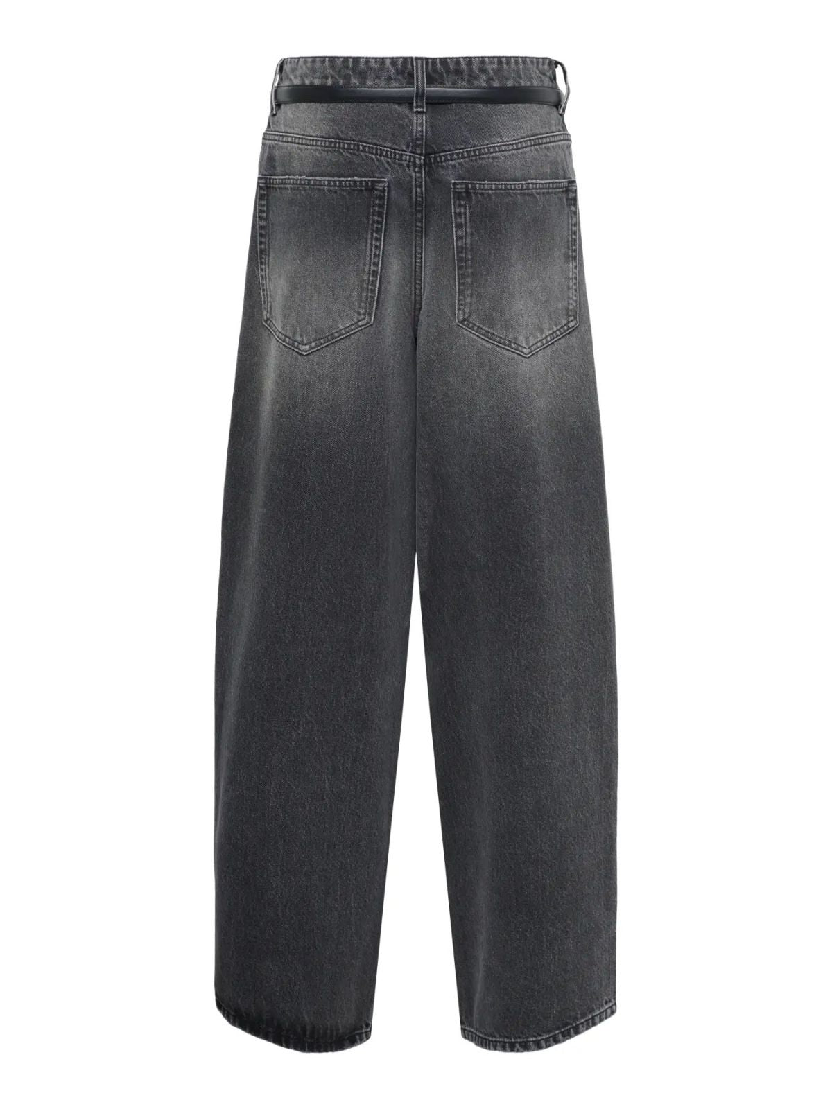 Only jeans donna Amber baggy vita bassa lavaggio nero 15380950 BLACK ONLY