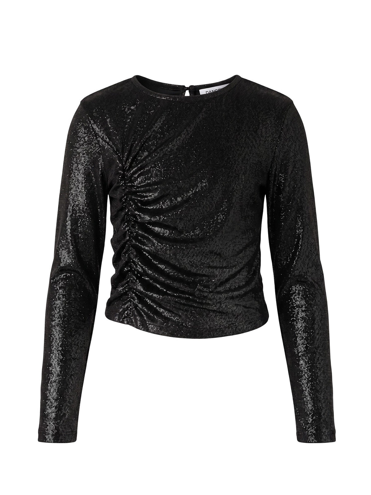 Patrizia Pepe T-shirt bambina in ciniglia lurex nero 7M0124-J0065 K103 PATRIZIA PEPE