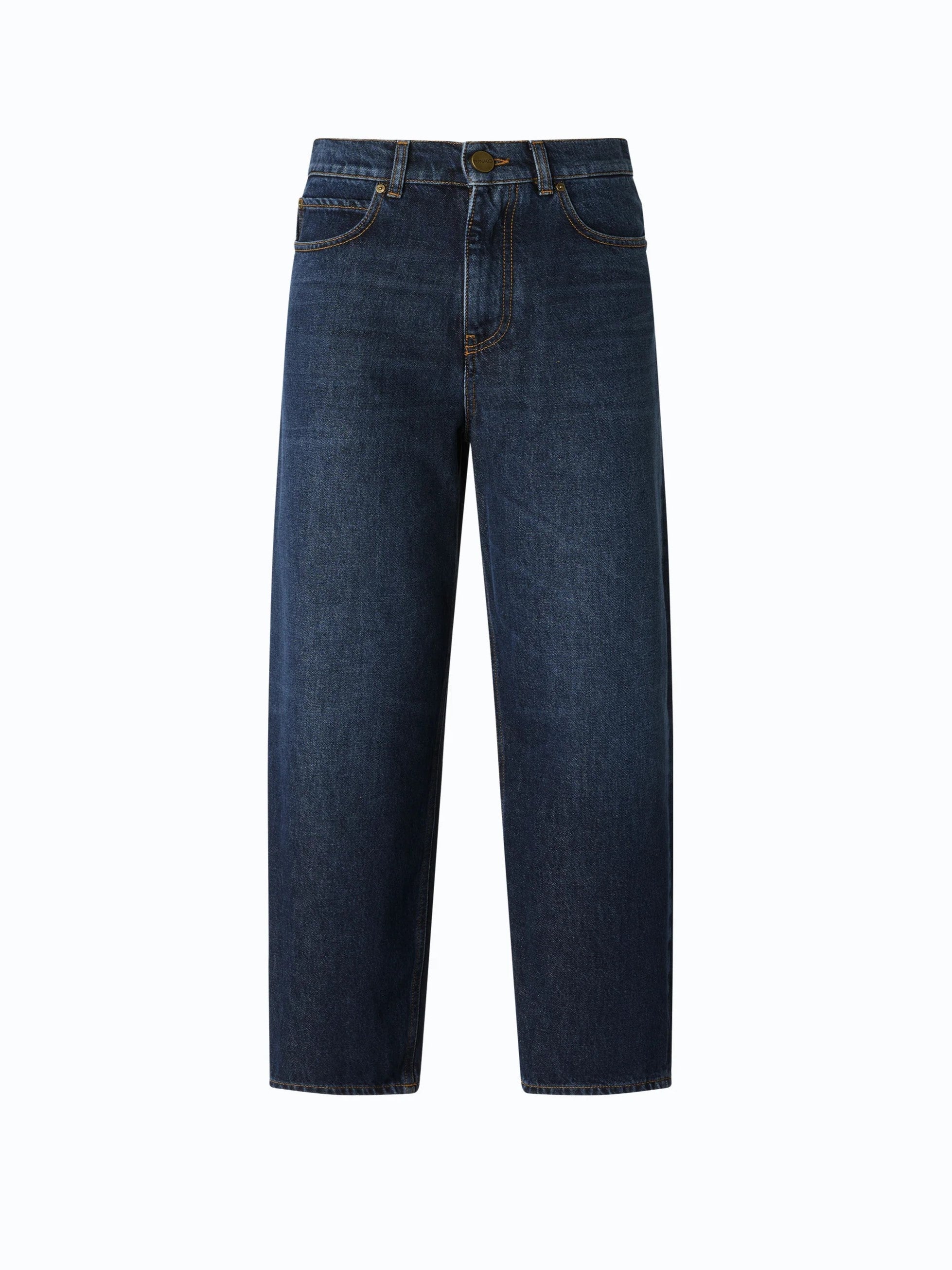 Pinko jeans donna barrel fit Estelle lavaggio medio 103857-A3HE PJC PINKO