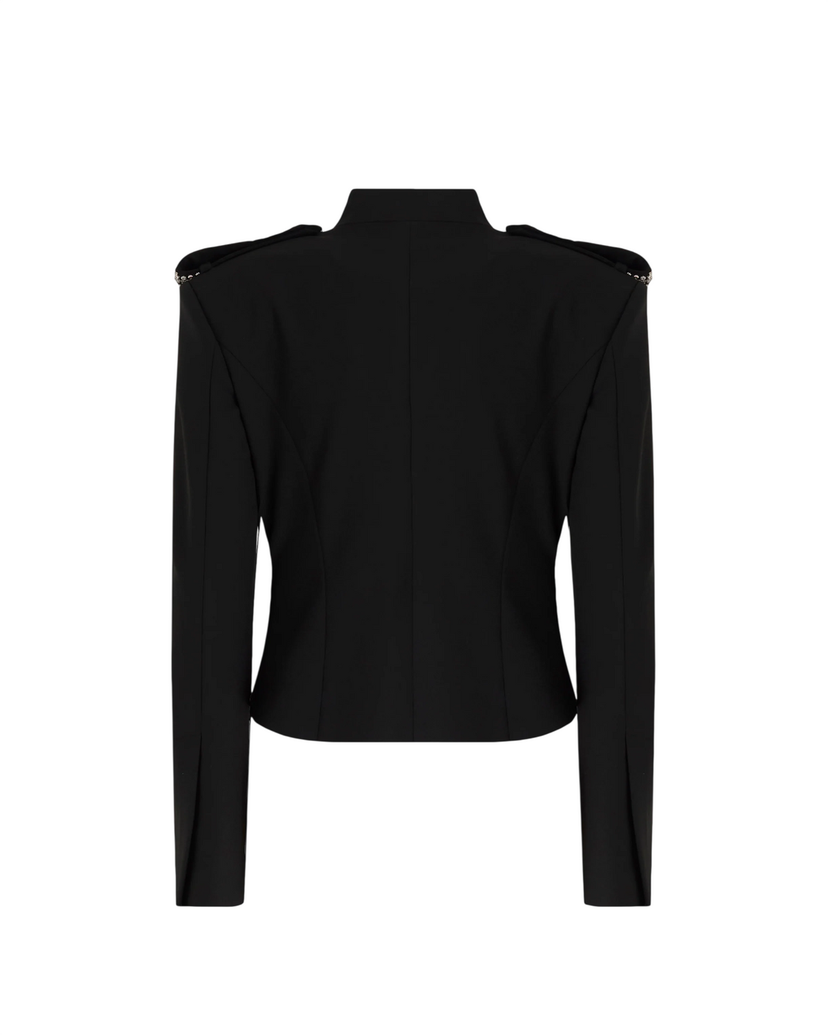 Pinko giacca donna Mini con bottoni gioiello nero 107817-A3MJ Z99 PINKO