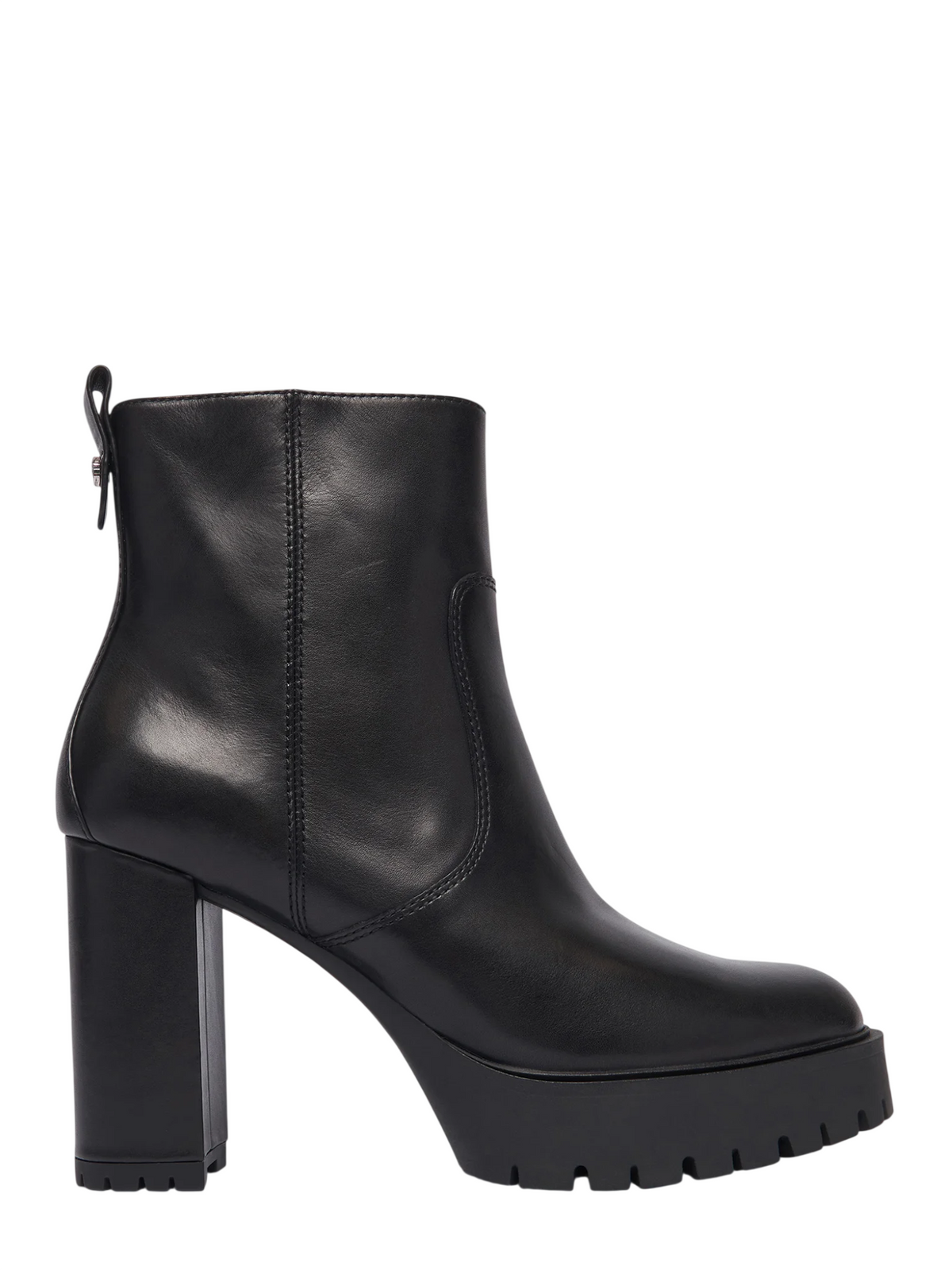 Pinko stivaletti alti tronchetto Clara in pelle nero SD0577P001 Z99 PINKO