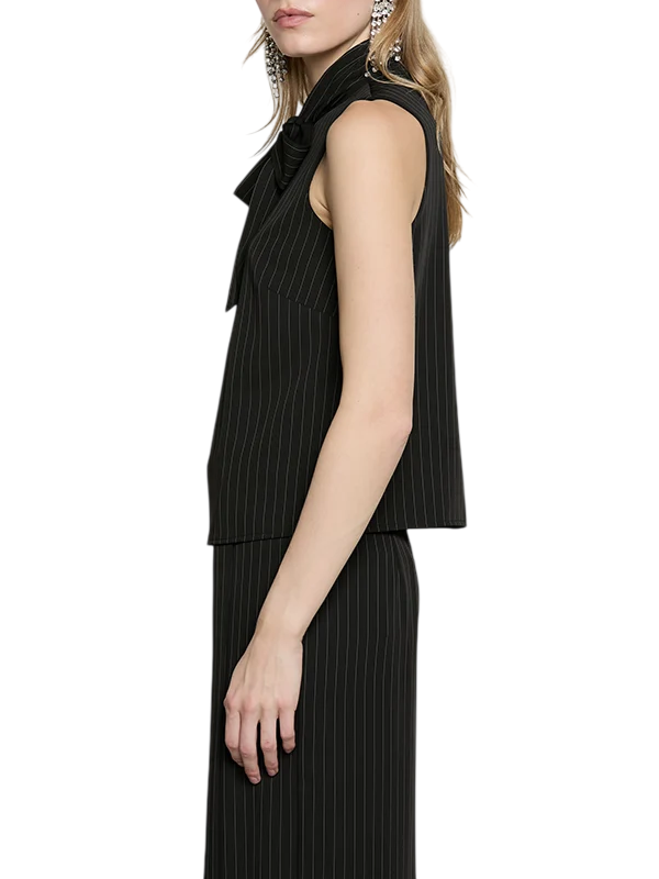 Relish blusa smanicata donna Moussa nero MOUSSA 1199 RELISH