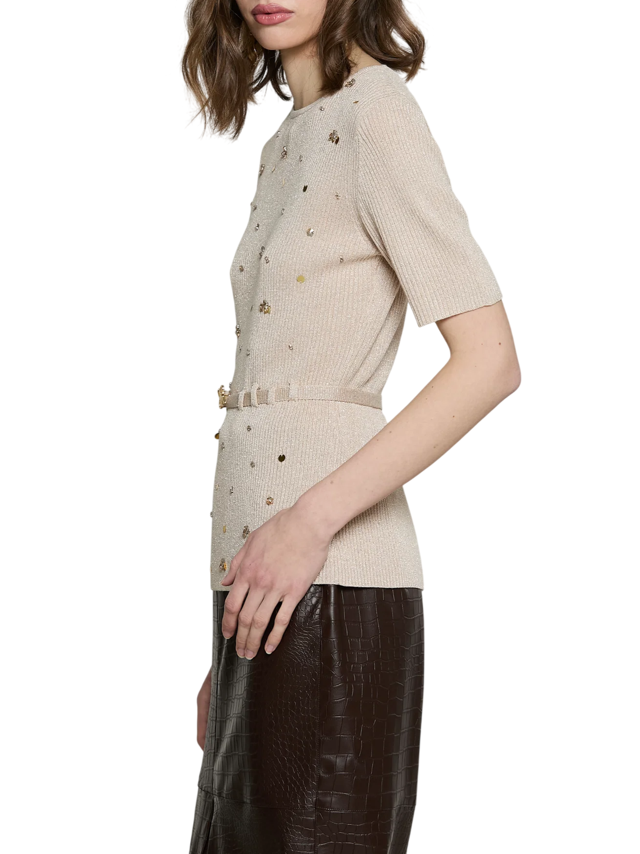 mm c/paill+castoni+cint. c/fibb.logo lurex STRONGER 2953 RELISH