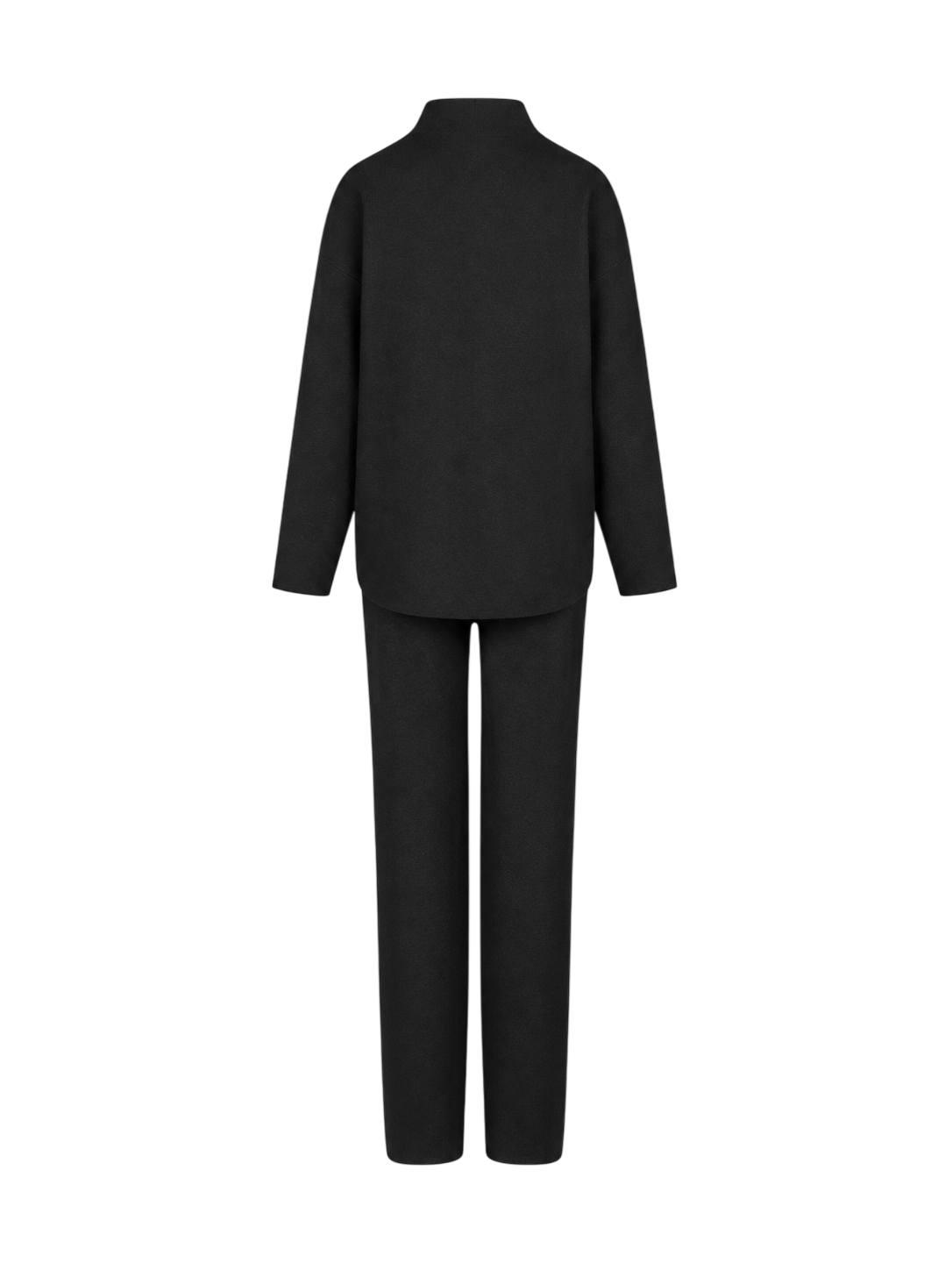 Sandro Ferrone completo in maglia donna con pantaloni nero S130YBGERIDANO NERO Sandro FERRONE