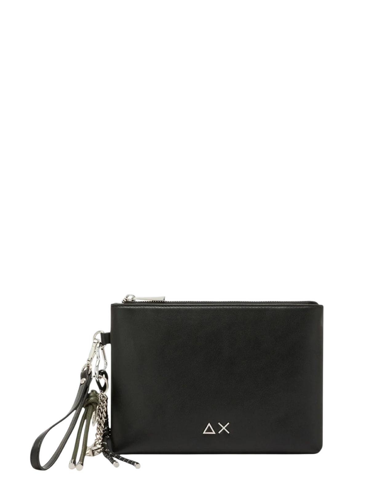 Sun68 pochette donna in ecopelle con logo nero Y46204 11 SUN68