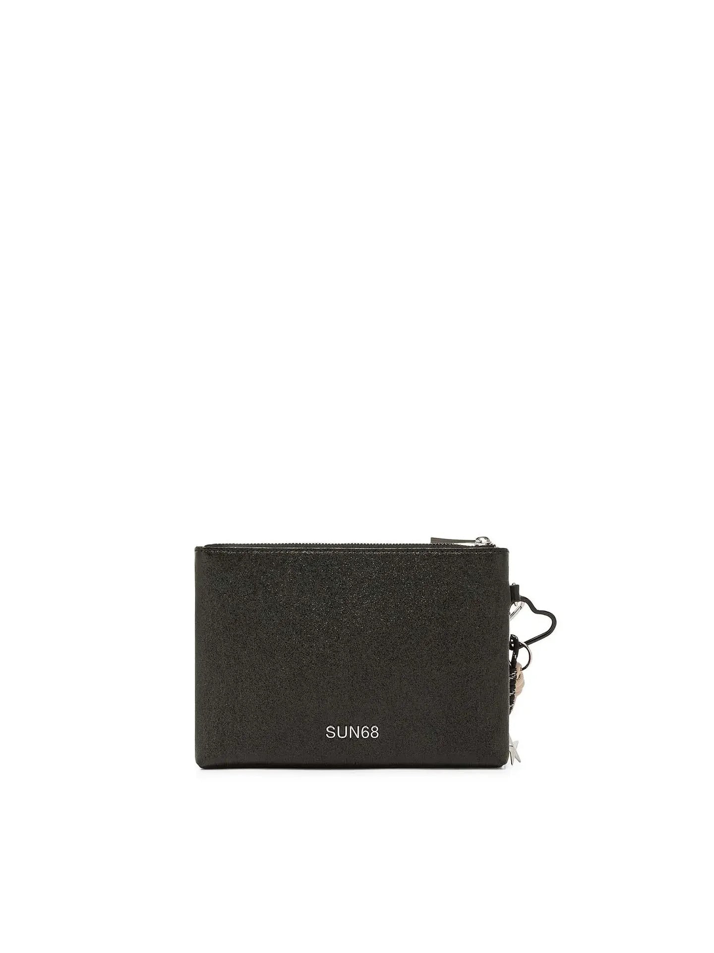 Sun68 pochette donna in scuba laminata con cinturino nero Y46230 11 SUN68