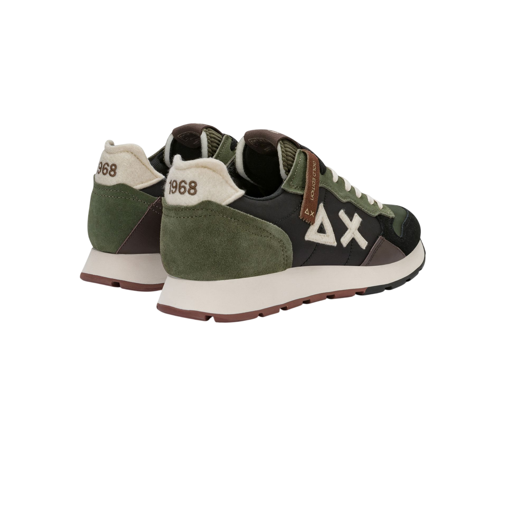 Sun68 sneakers Tom Winter uomo colorblock verde Z46107 MILITARE SCURO SUN68