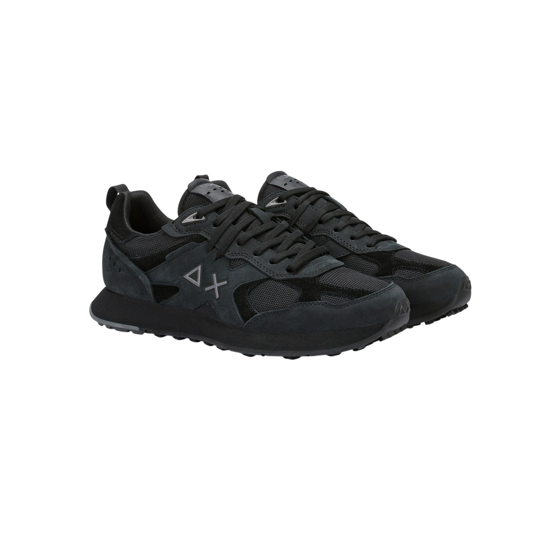 Sun68 sneakers uomo Jaki 2.0 Nubuck nero Z46127 NERO SUN68