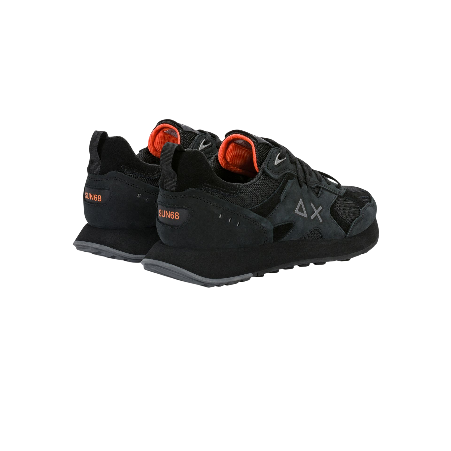 Sun68 sneakers uomo Jaki 2.0 Nubuck nero Z46127 NERO SUN68