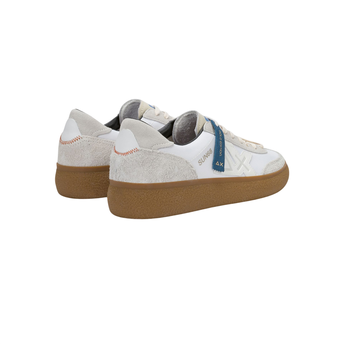 Sun68 sneakers uomo Luis Nylon colorblock bianco Z46157 BIANCO SUN68
