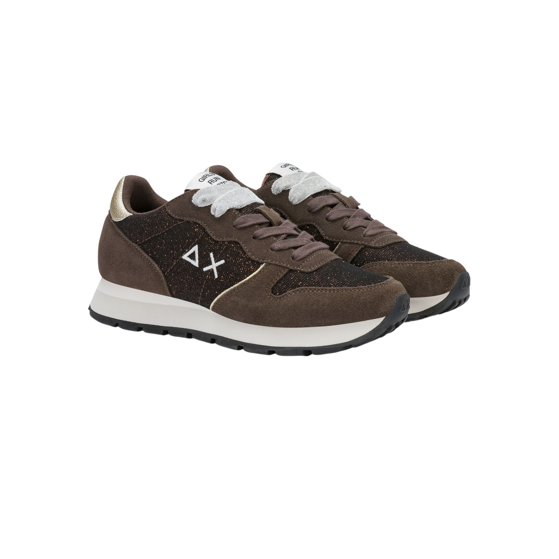 Sun68 sneakers donna Ally Glitter Textile marrone Z46204 MARRONE SUN68