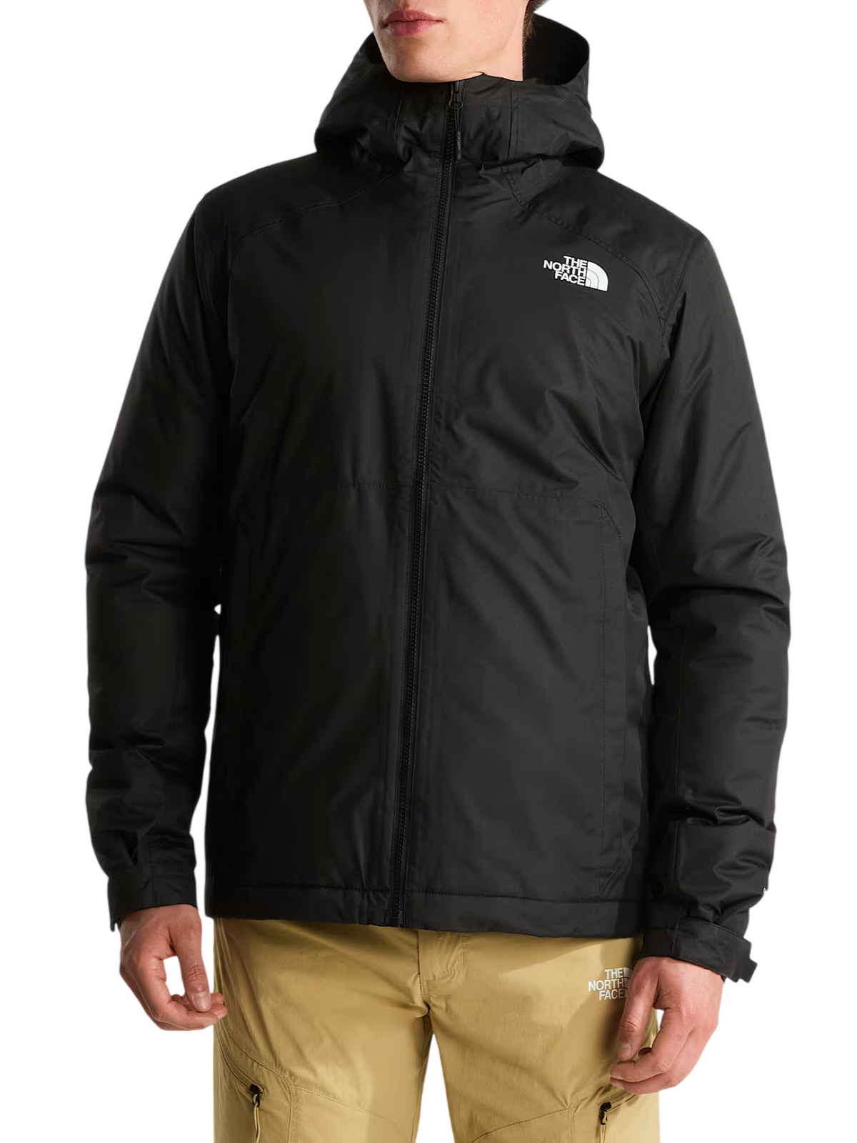The North Face giubbino uomo con cappuccio Millerton nero NF0A3YFI 4H01 THE NORTH FACE