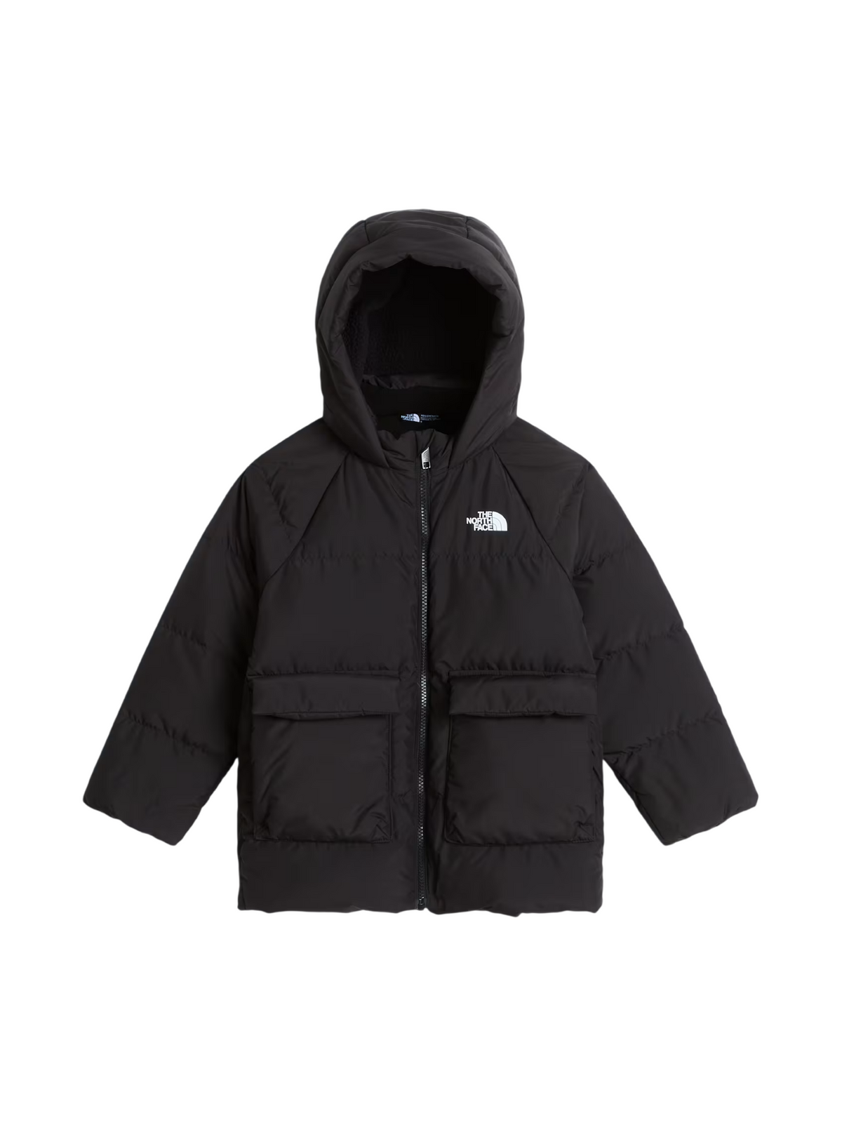 The North Face piumino unisex bambino con cappuccio nero NF0A88VF JK31 THE NORTH FACE