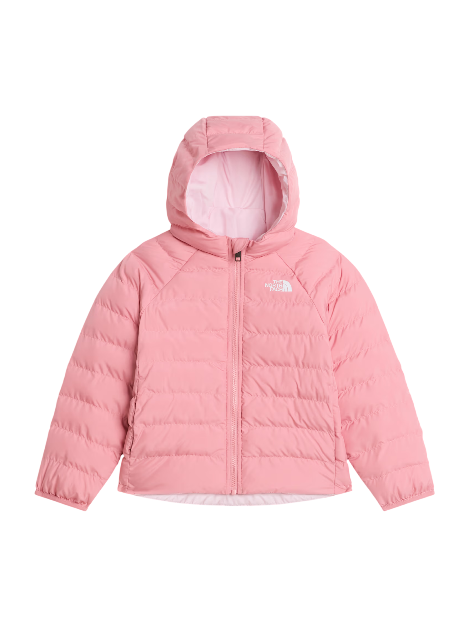 The North Face giubbino imbottito reversibile Perrito bambino con cappuccio rosa NF0A88VJ NO91 THE NORTH FACE