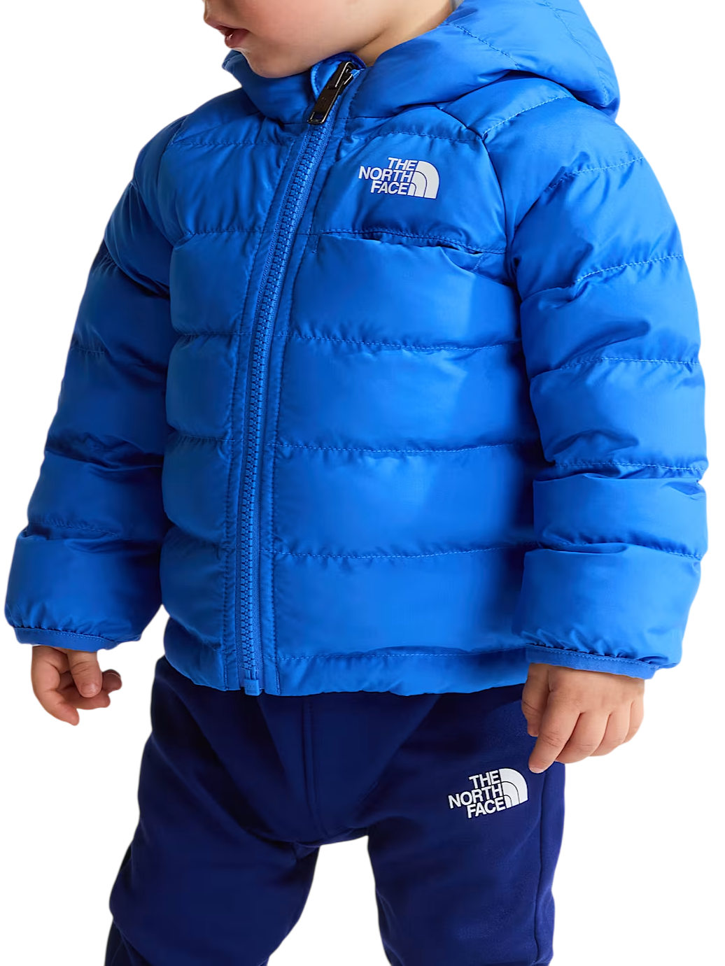 The North Face giubbino imbottito Perrito reversibile neonato celeste NF0A88W3 NLQ1 THE NORTH FACE