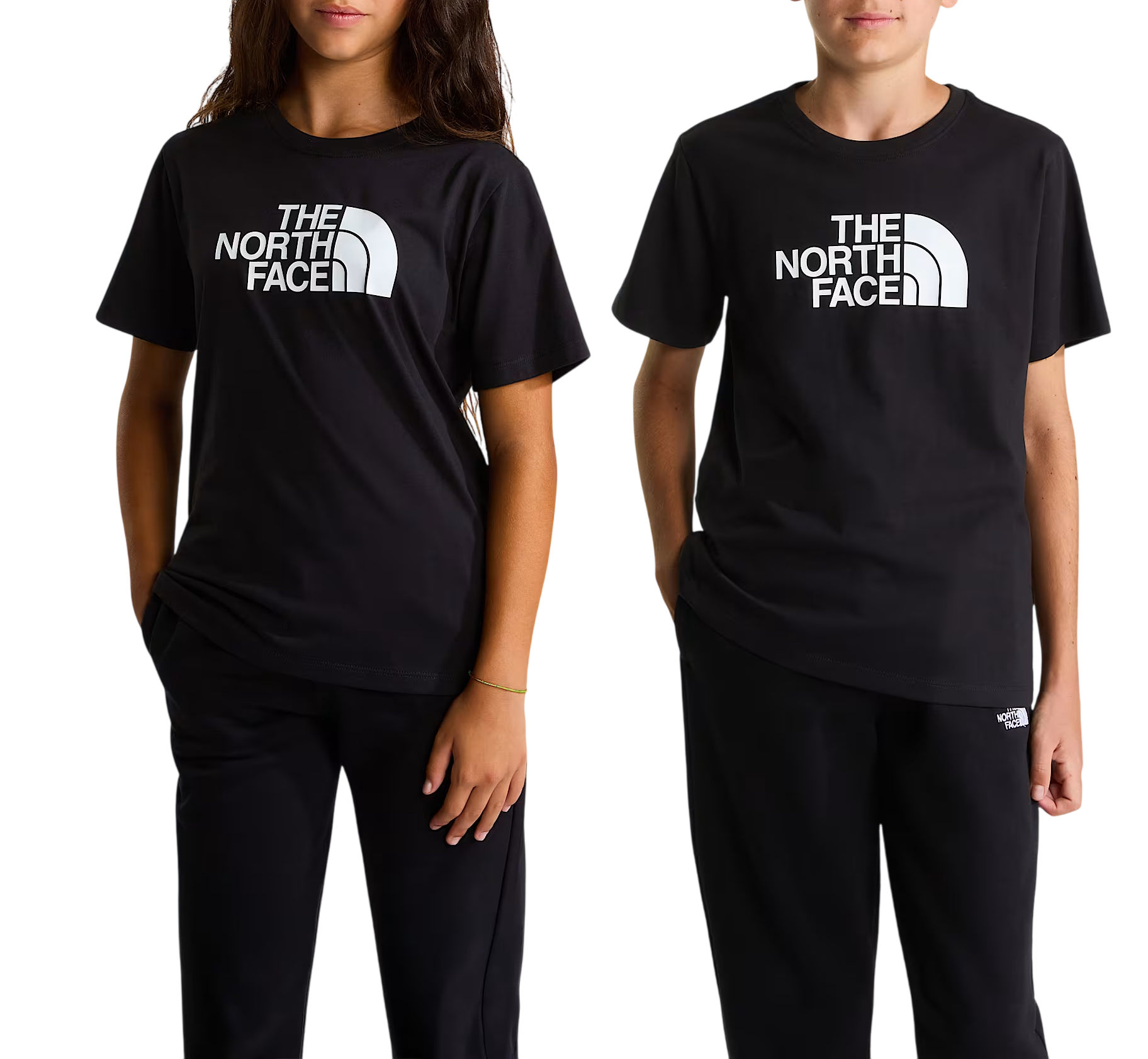 The North Face T-shirt unisex bambino manica corta nero NF0A8CZ8 JK31 THE NORTH FACE