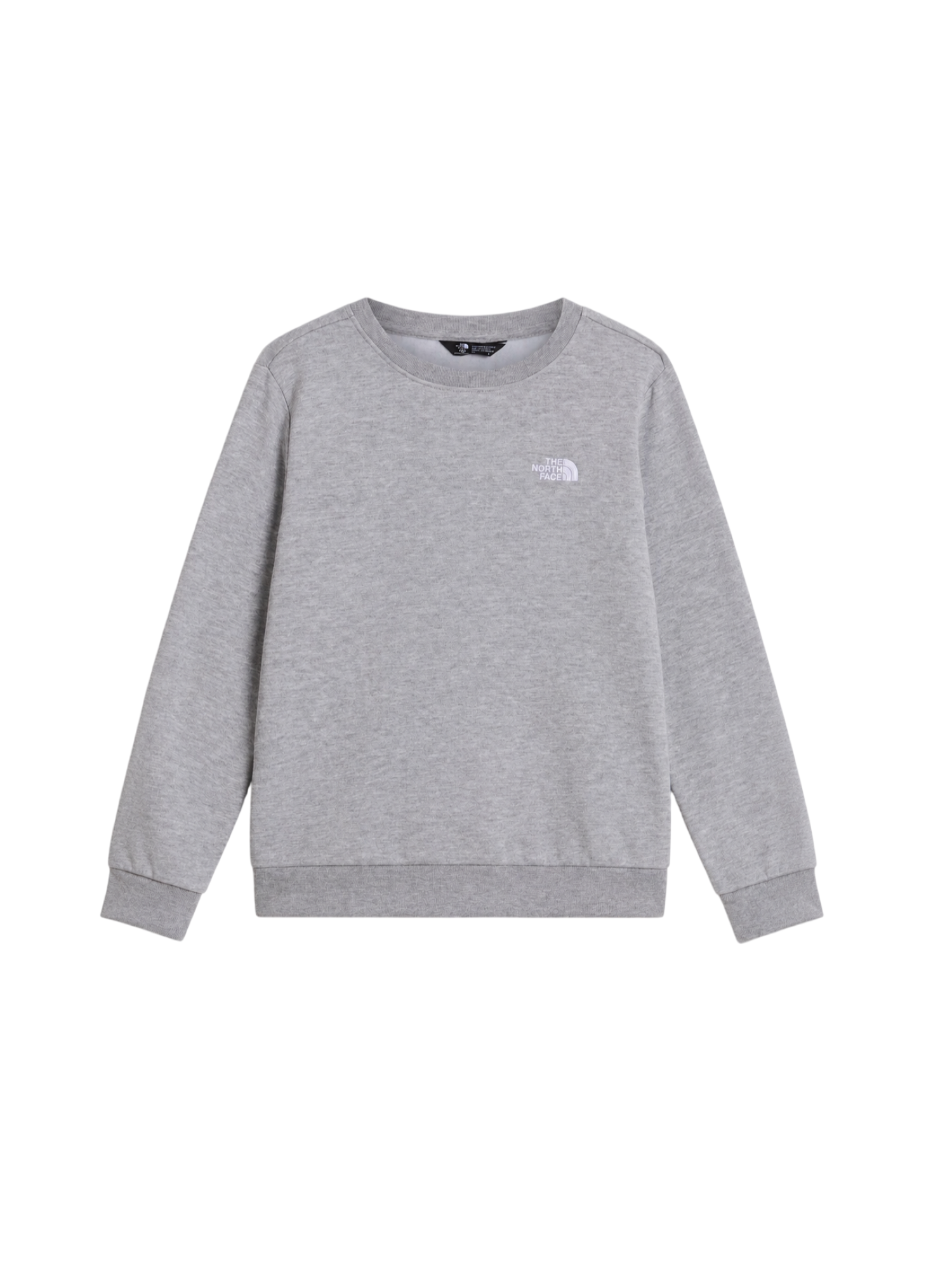 The North Face felpa unisex bambino in cotone felpato grigio NF0A8ESM CQO1 THE NORTH FACE