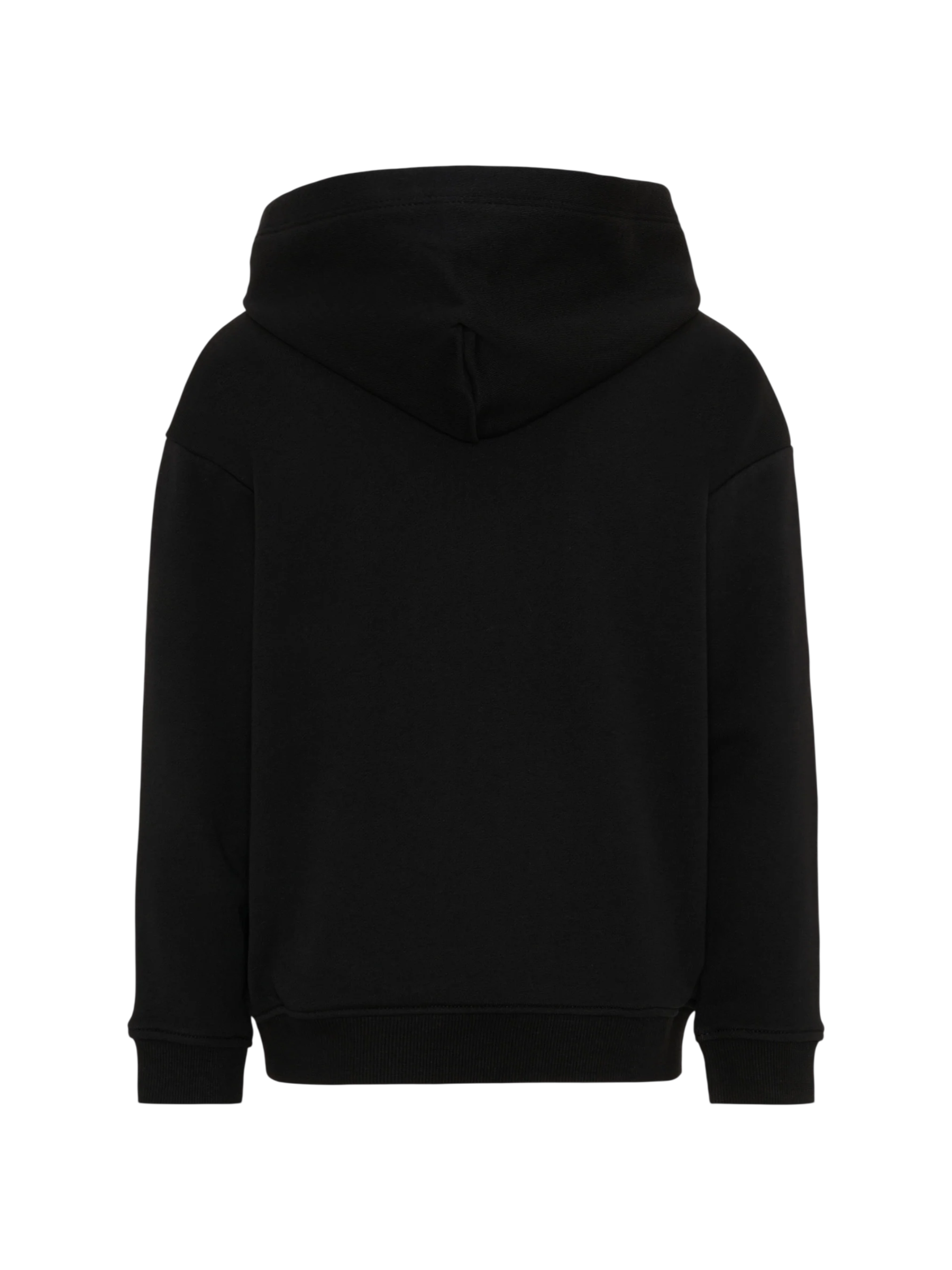 Tommy Hilfiger felpa bambino con cappuccio patch logo nero KS0KS00758 BDS Tommy Hilfiger