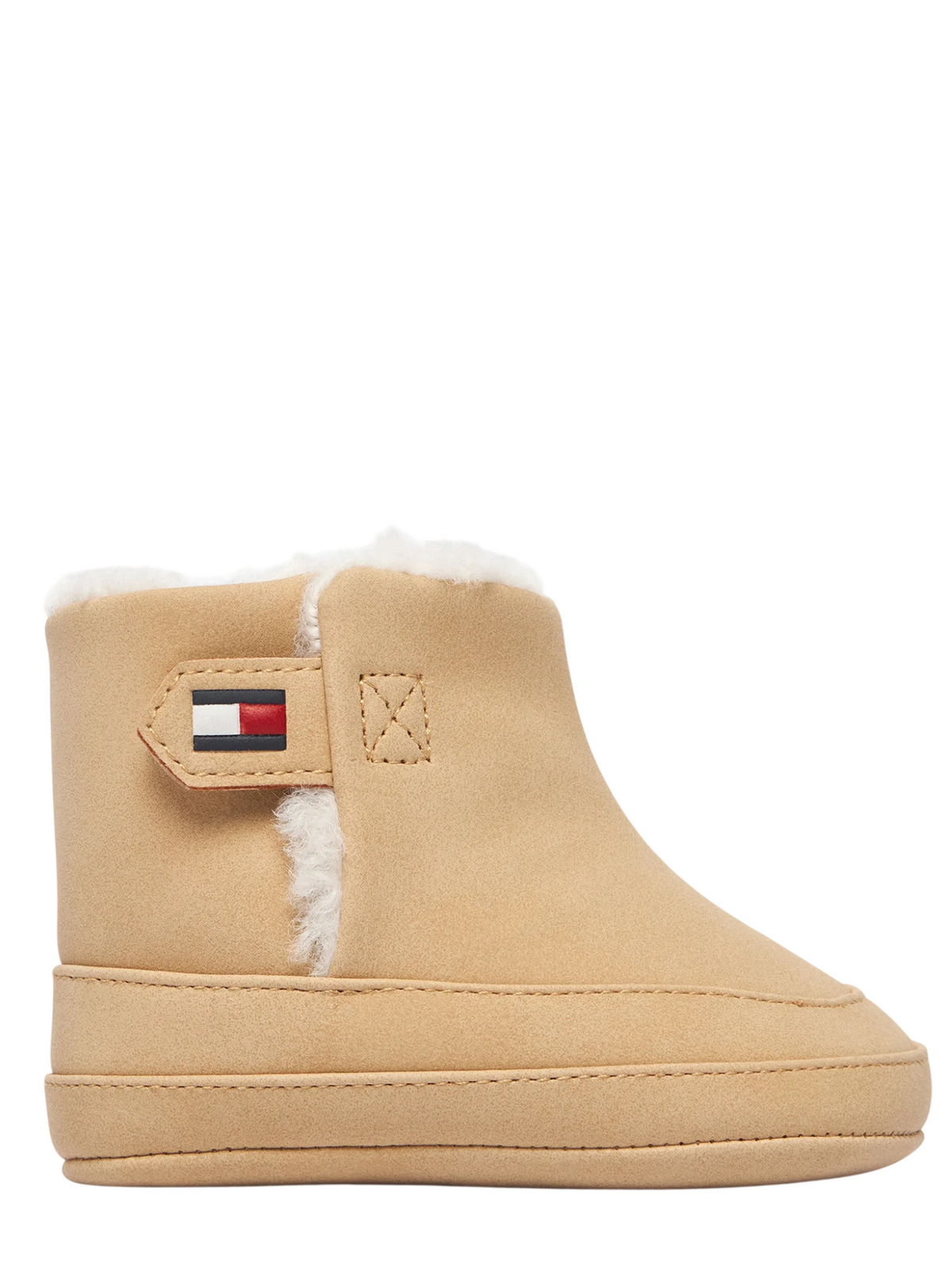 Tommy Hilfiger stivaletti unisex neonato in ecopelle beige T0A5-35060-0700 500 Tommy Hilfiger