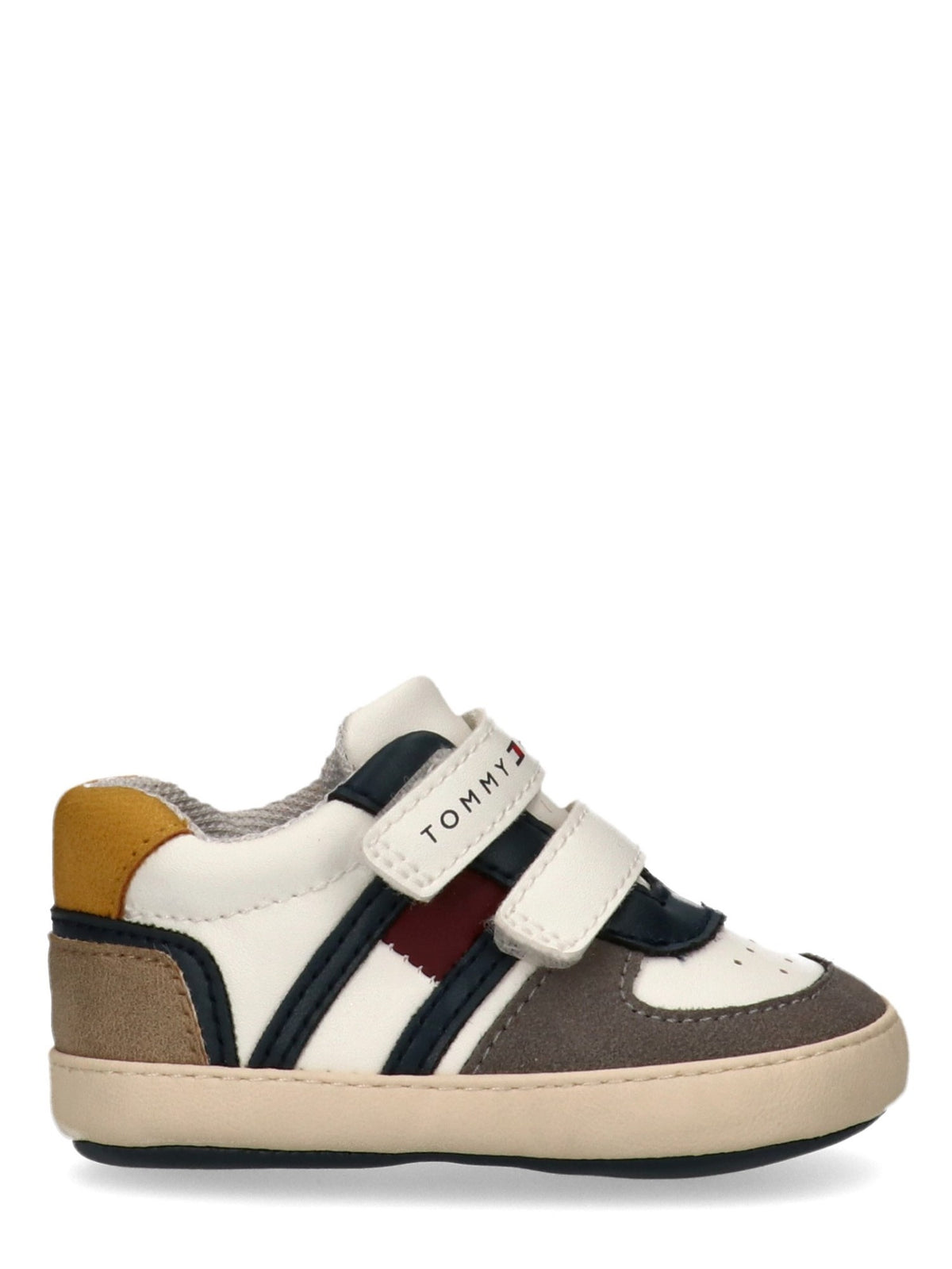 Tommy Hilfiger scarpette da culla neonato colorblock multicolor T0B9-35211-1755 Y913 Tommy Hilfiger