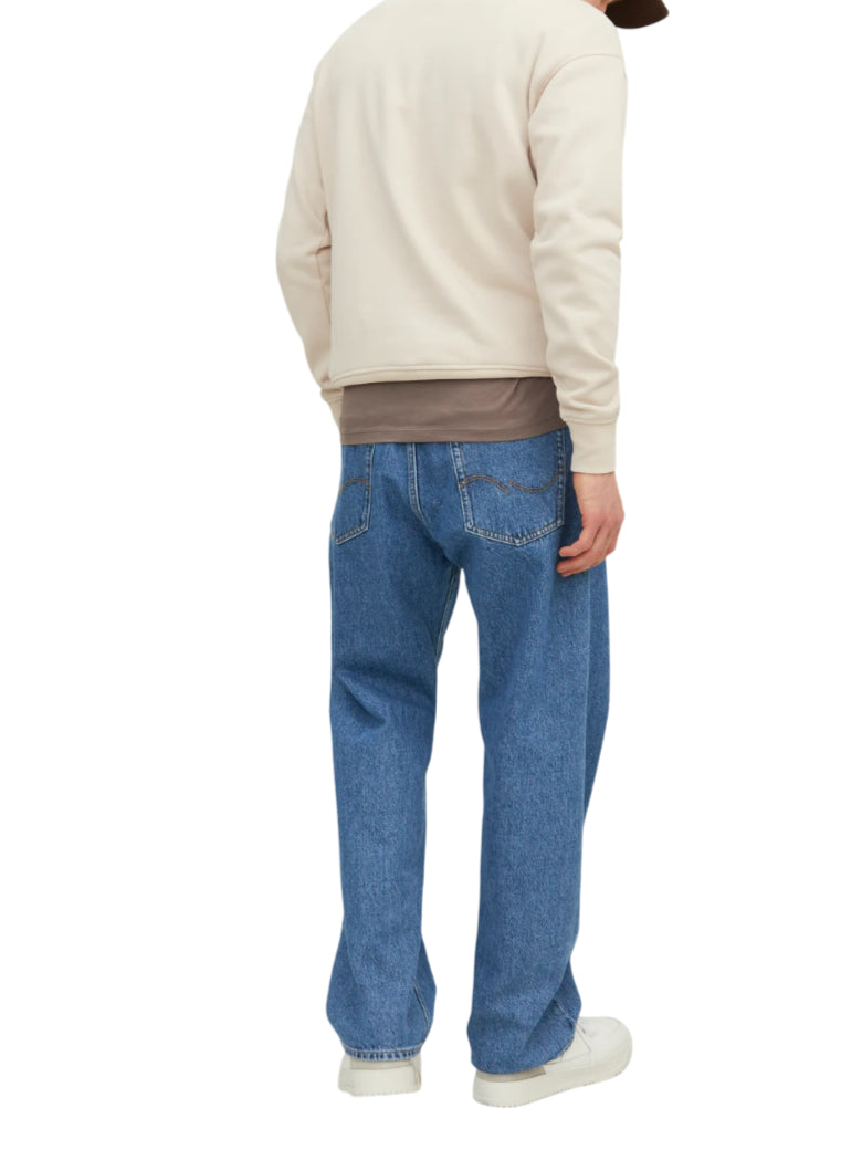 Jack&Jones jeans Alex baggy lavaggio blu 12236078 SBD301 JACK&JONES