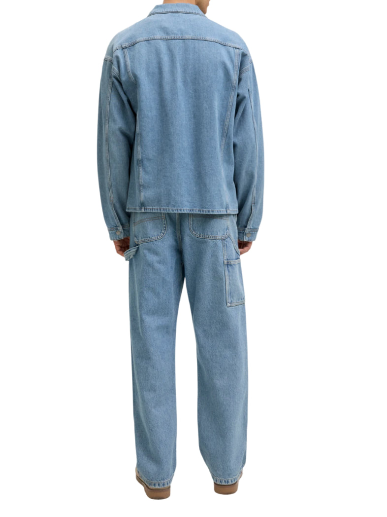 Jack&Jones jeans baggy Alex gamba larga lavaggio chiaro 12272222 SBD841 JACK&JONES