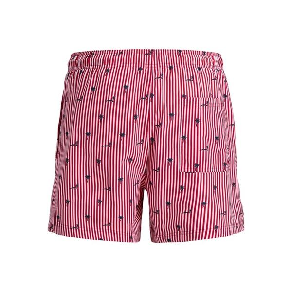Jack&Jones boxer mare uomo a righe rosso bianco 12291425 TRUE RED JACK&JONES